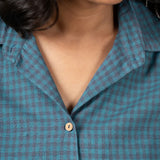 Midnight Slate Handloom Shirt