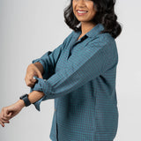 Midnight Slate Handloom Shirt