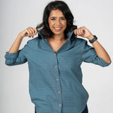 Midnight Slate Handloom Shirt