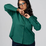 Forest Deep Cotton Shirt