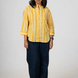 Mellowday Handblocked Cotton Shirt