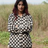 Checkmate Handblocked Cotton Shirt