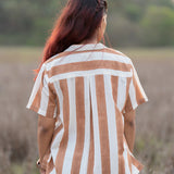 Terra Linea Handblocked Cotton Shirt