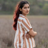 Terra Linea Handblocked Cotton Shirt