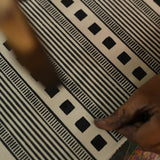 Nira Grid Handblocked Cotton Shirt