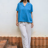 Ocean Pop Cotton Shirt